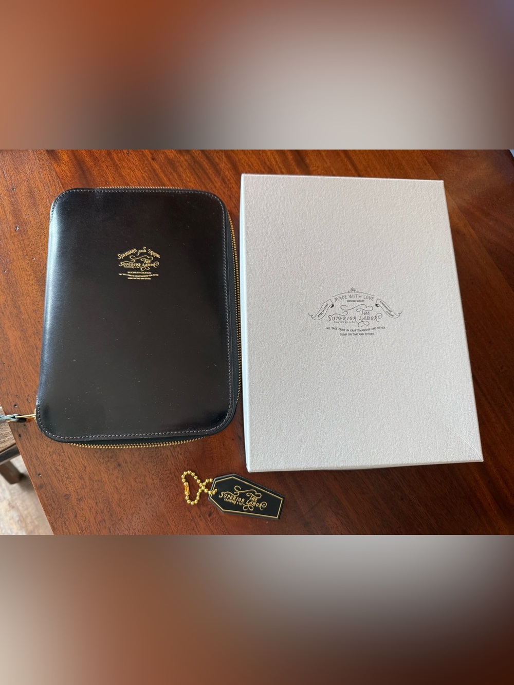 Superior Labor SL0195 Cordovan Zip Organizer